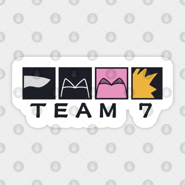 Team seven Sticker by FourSyn